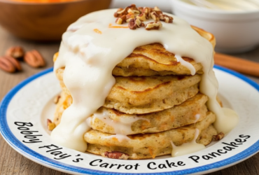 Bobby Flay Carrot Cake Pancakes Recipe