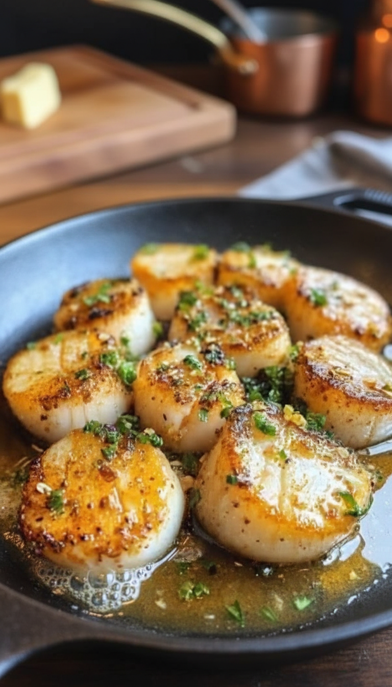 Gordon Ramsay's Pan Seared Scallops Recipe