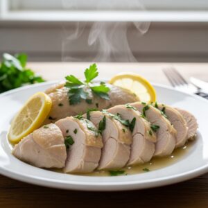 Martha Stewart Poached Chicken Recipe