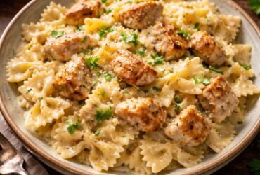 Pioneer Woman Bowtie Chicken Alfredo Recipe