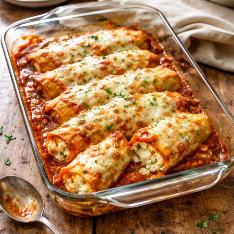 Ina Garten Stuffed Manicotti Recipe