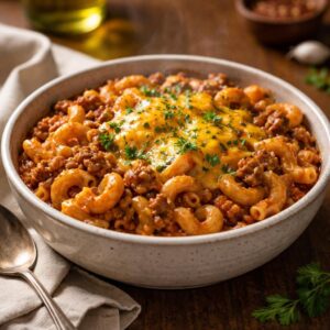 Paula Deen Goulash Recipe