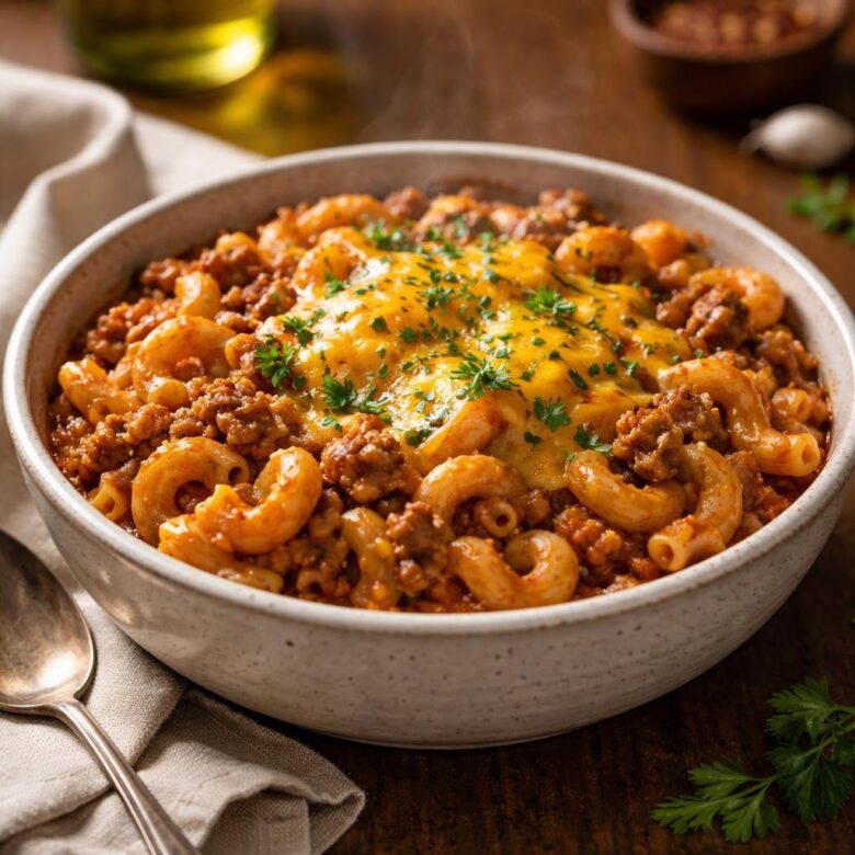 Paula Deen Goulash Recipe