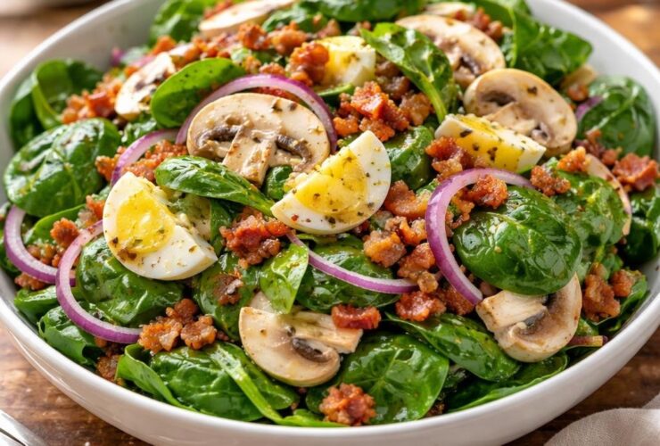Ina Garten Spinach Salad Recipe