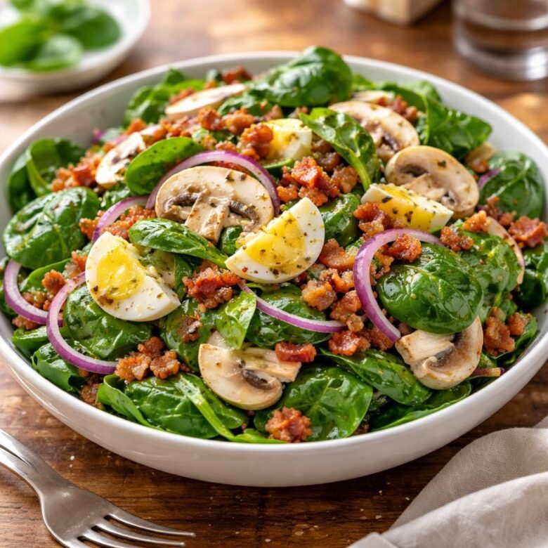 Ina Garten Spinach Salad Recipe