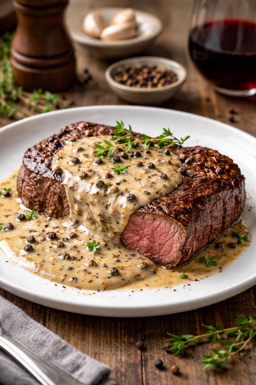 Gordon Ramsay Peppercorn Sauce