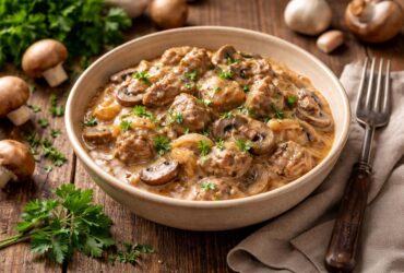 Hairy Bikers Pork Stroganoff Recipe