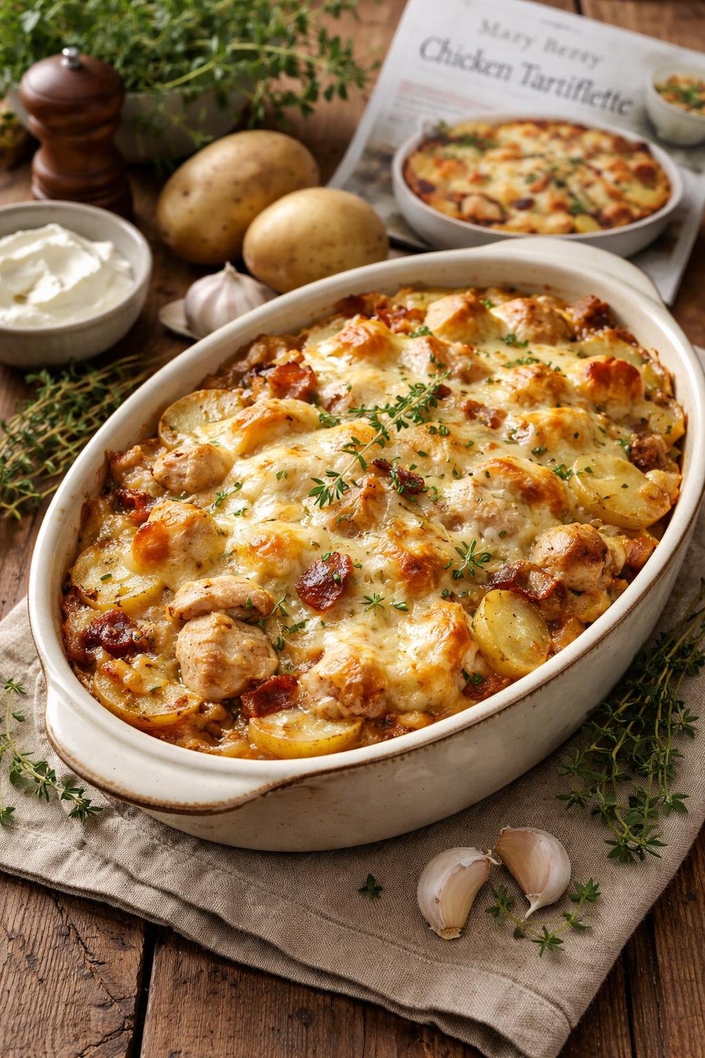 Mary Berry Chicken Tartiflette 