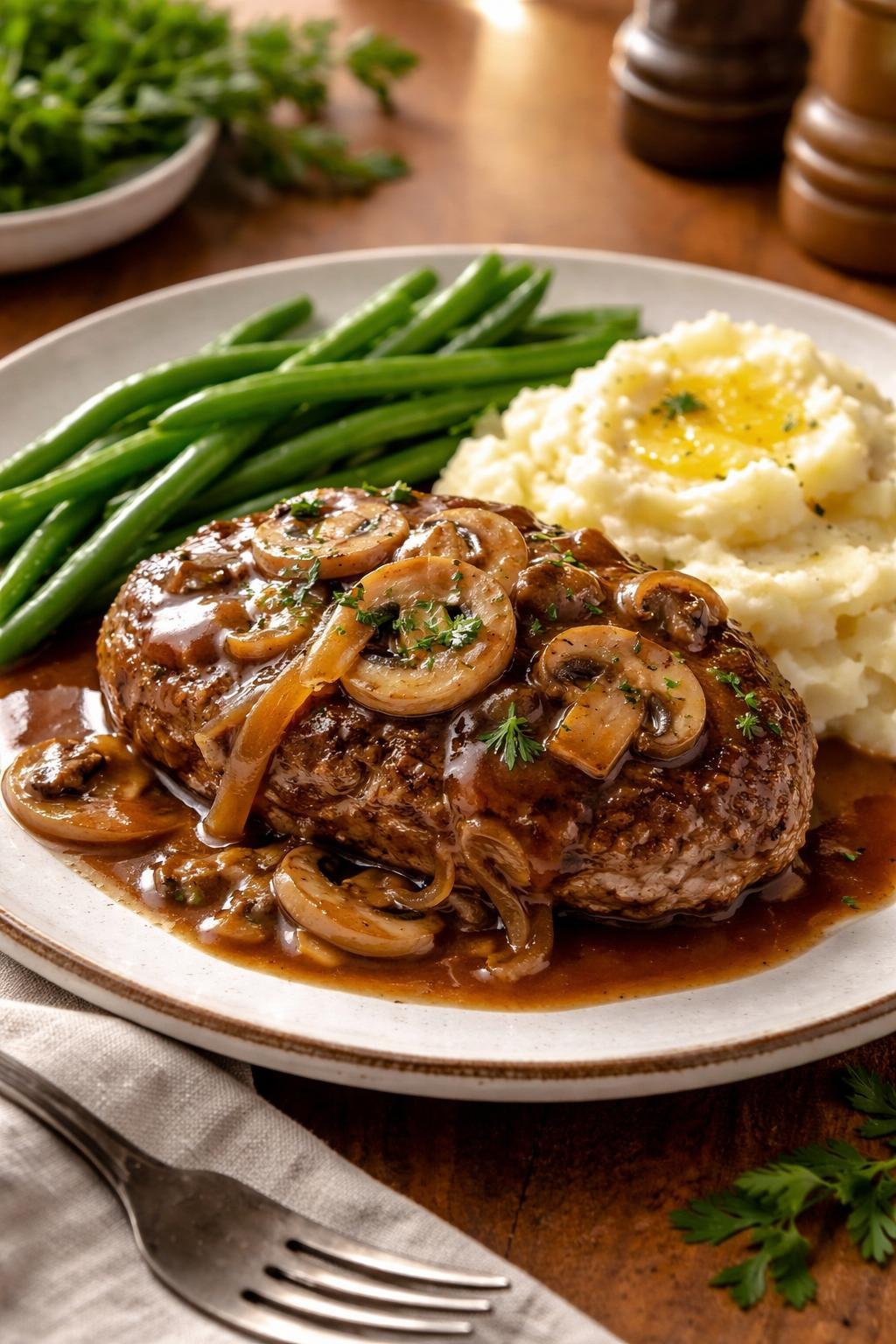 Bobby Flay Salisbury Steak 