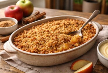 Jamie Oliver Simple Apple Crumble Recipe