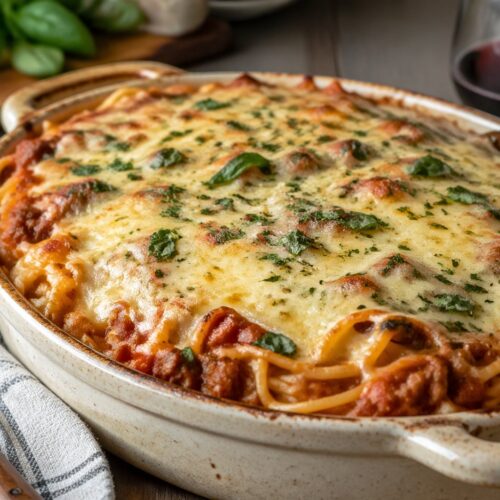 Paula Deen Baked Spaghetti Recipe