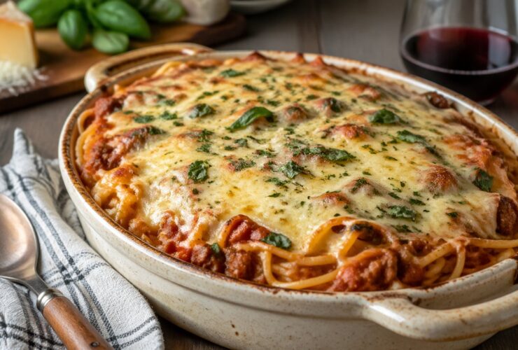 Paula Deen Baked Spaghetti Recipe