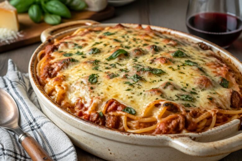 Paula Deen Baked Spaghetti Recipe