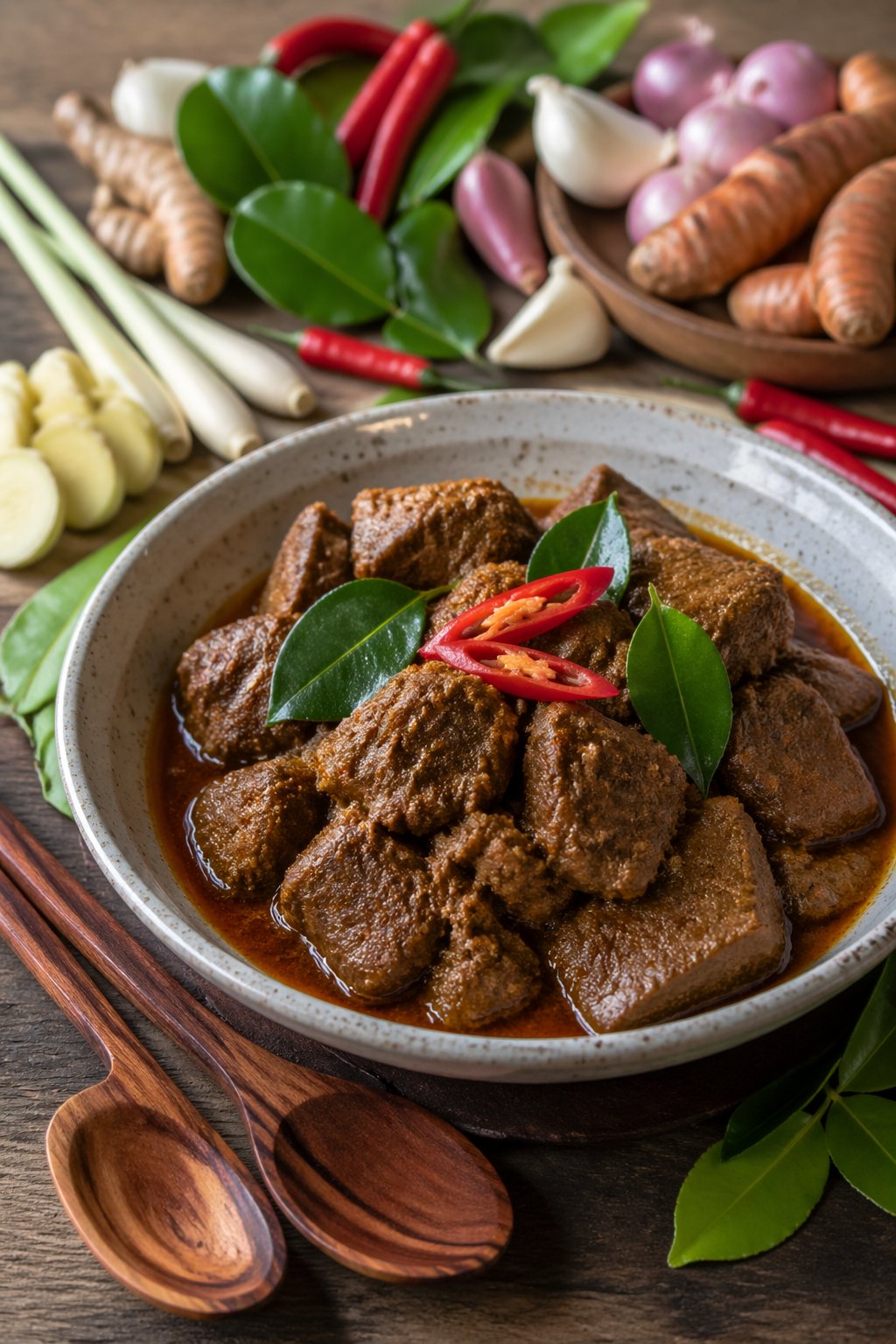 Hairy Bikers Beef Rendang 