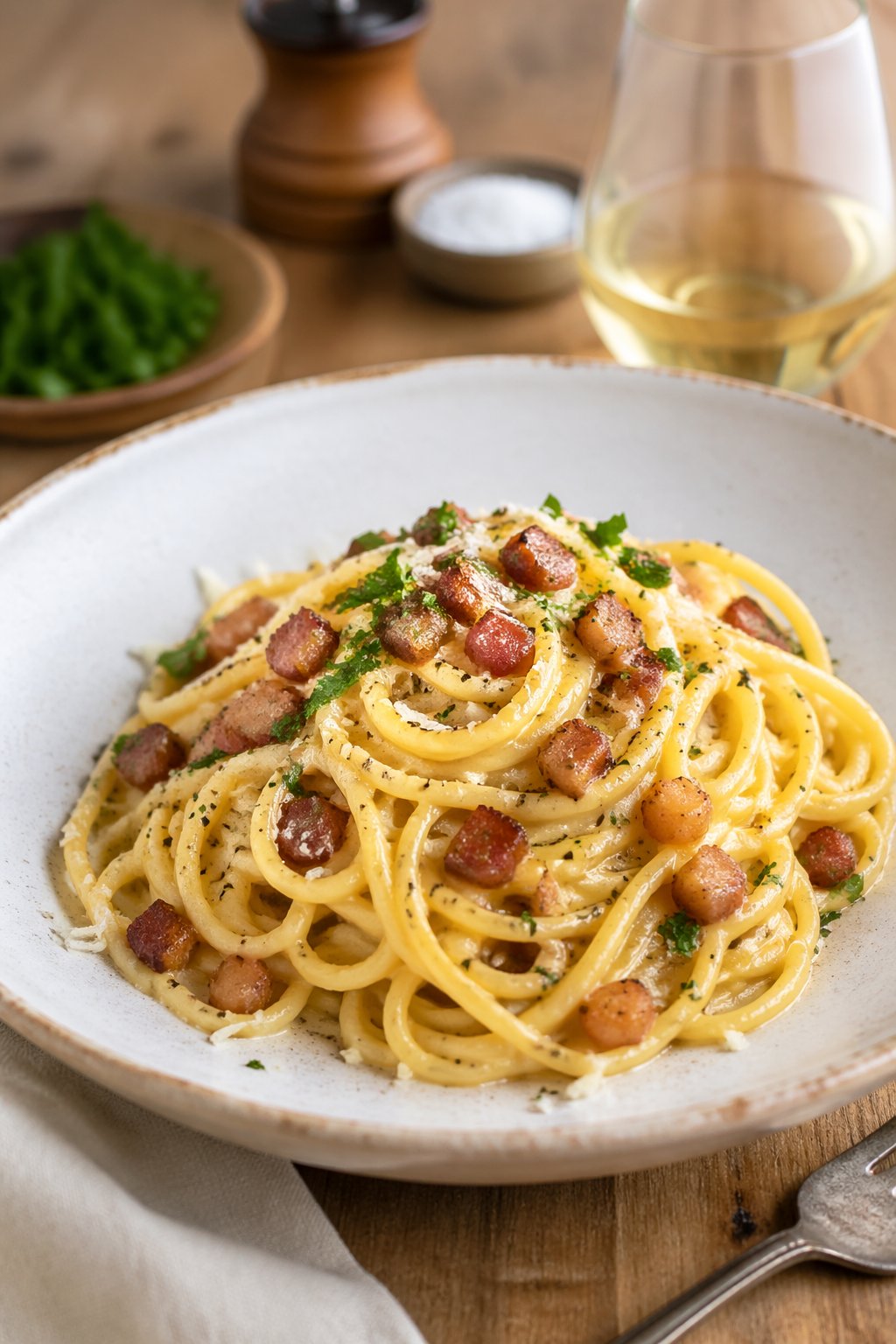 Martha Stewart Pasta Carbonara 