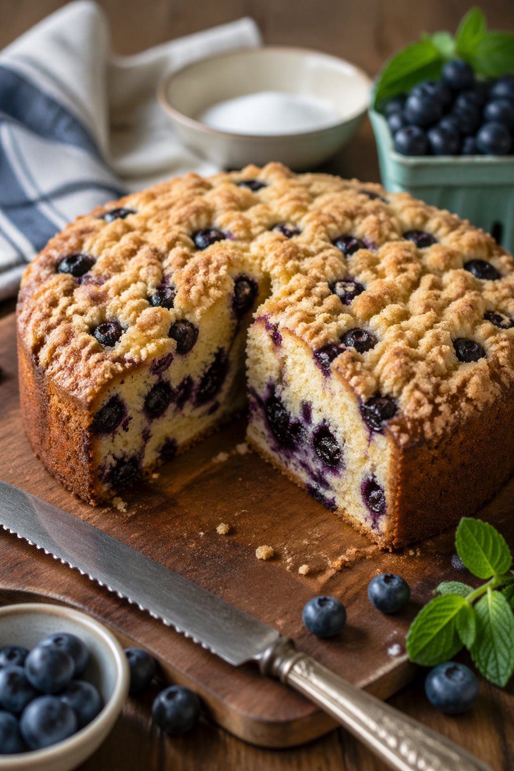 Ina Garten Blueberry Crumb Cake 
