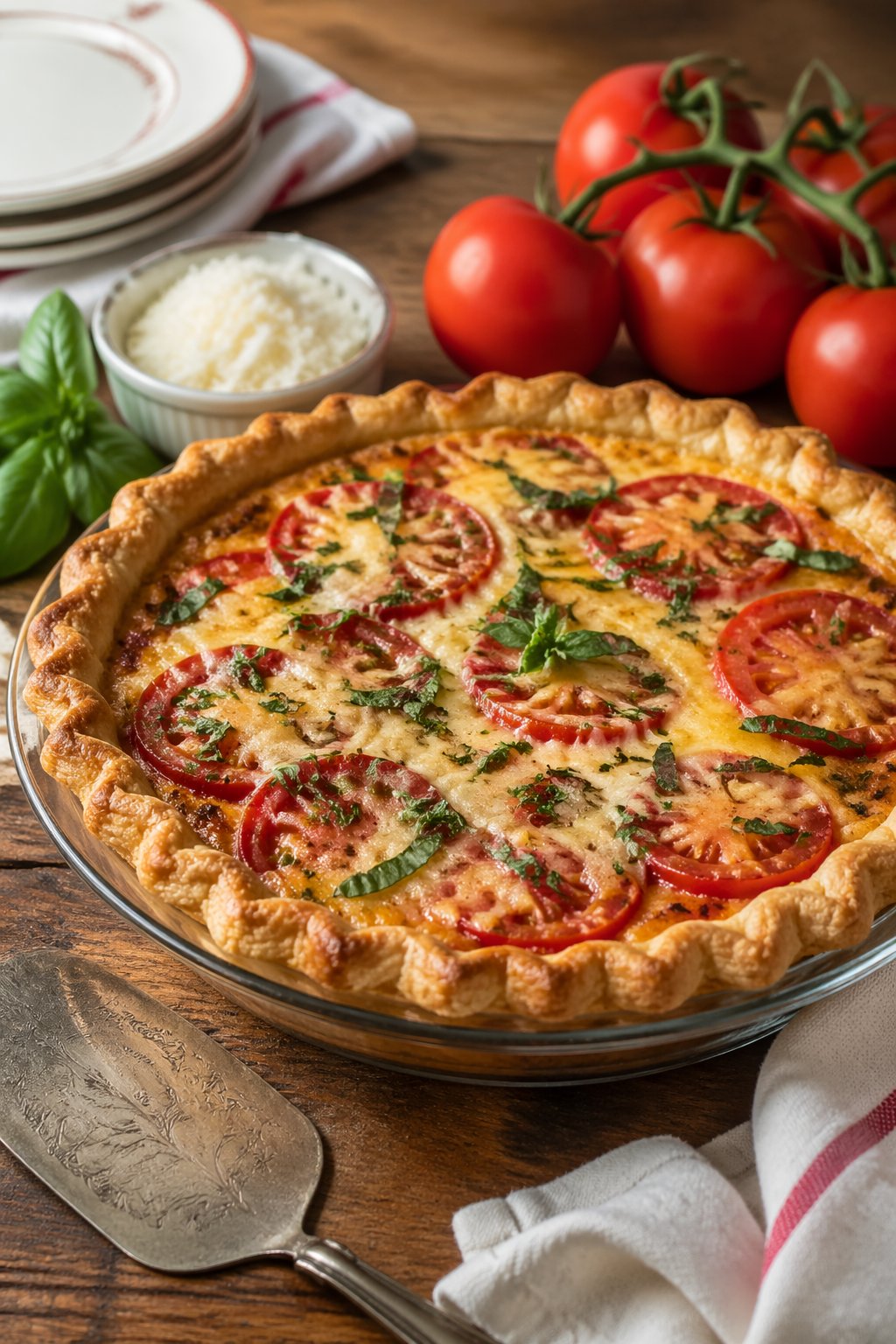 Paula Deen Tomato Pie 