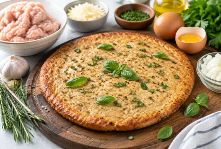 Ground Chicken Pizza Crust Recipe