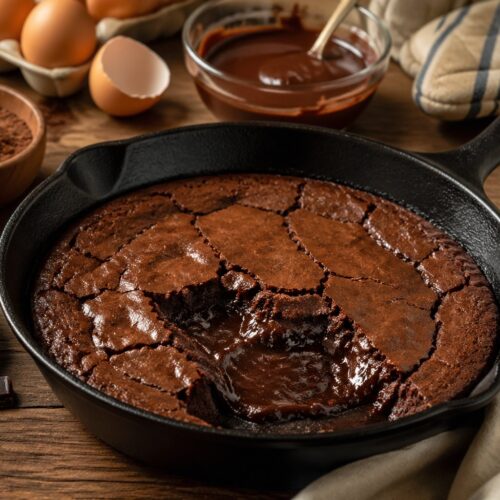 Ina Garten Molten Skillet Brownies Recipe