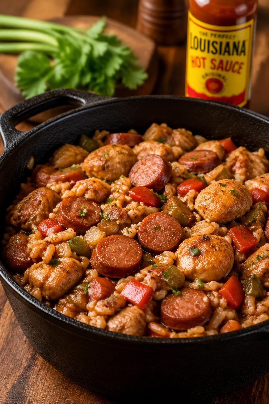 Justin Wilson Jambalaya 