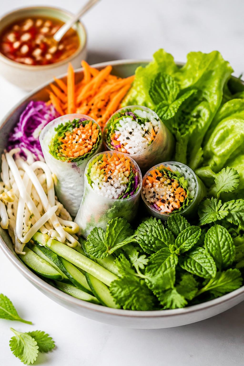 Spring Roll Salad 