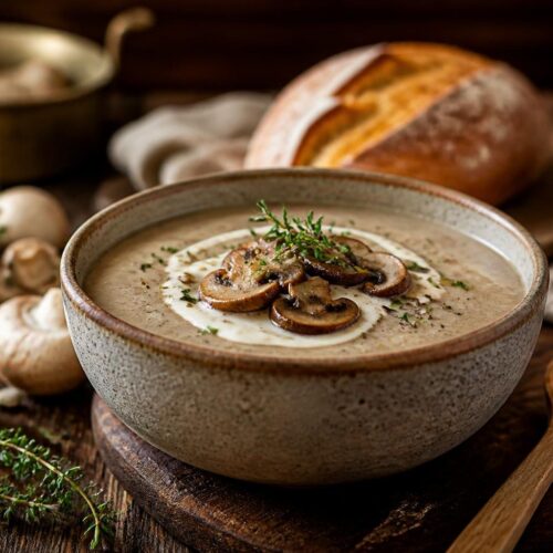 Martha Stewart French Mushroom Soup Recipe