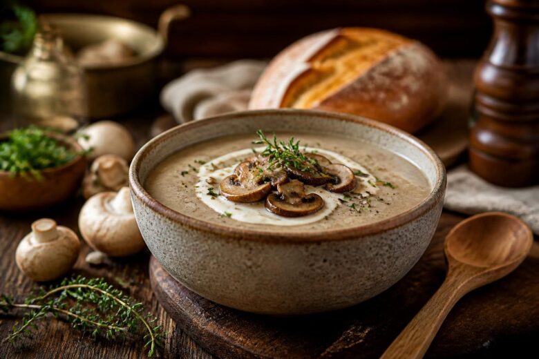 Martha Stewart French Mushroom Soup Recipe