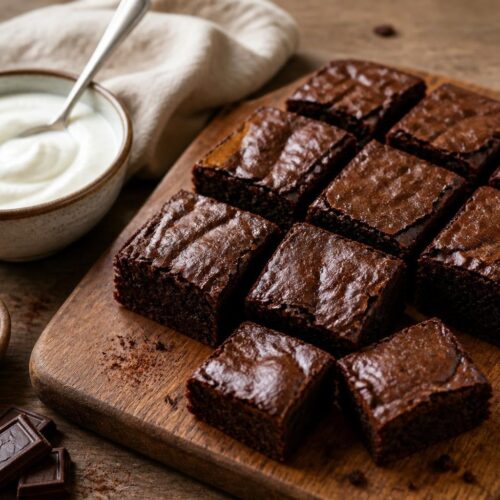 Greek Yogurt Brownies Recipe