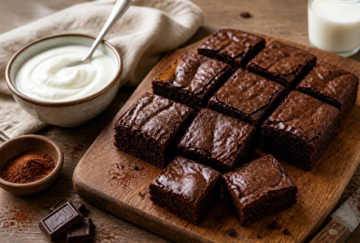 Greek Yogurt Brownies Recipe