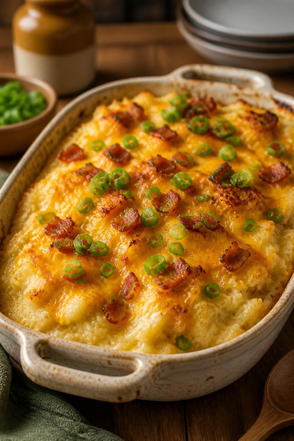Pioneer Woman Twice Baked Potato Casserole 