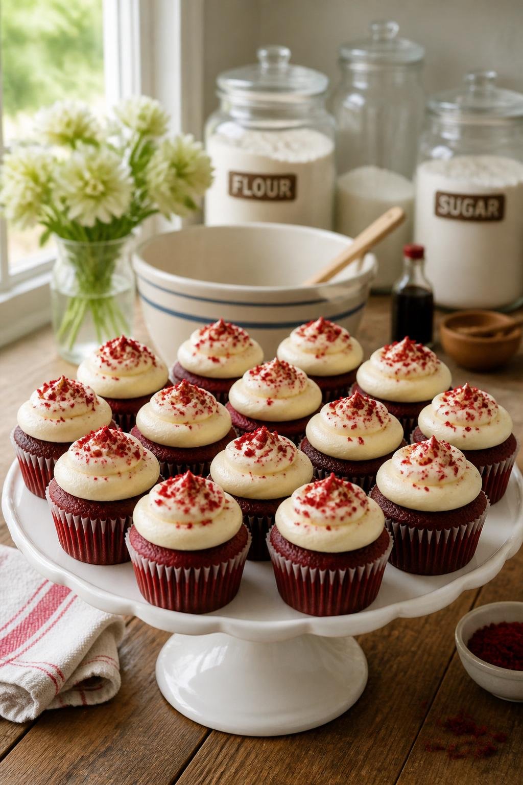 Ina Garten Red Velvet Cupcakes 