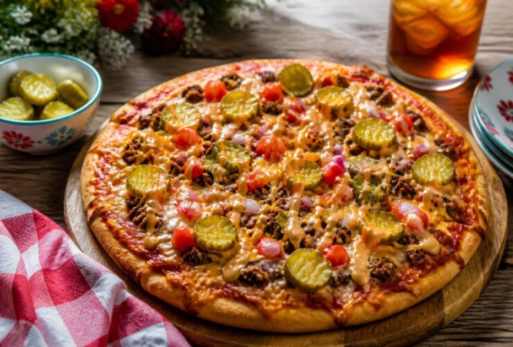 Pioneer Woman Cheeseburger Pizza Recipe