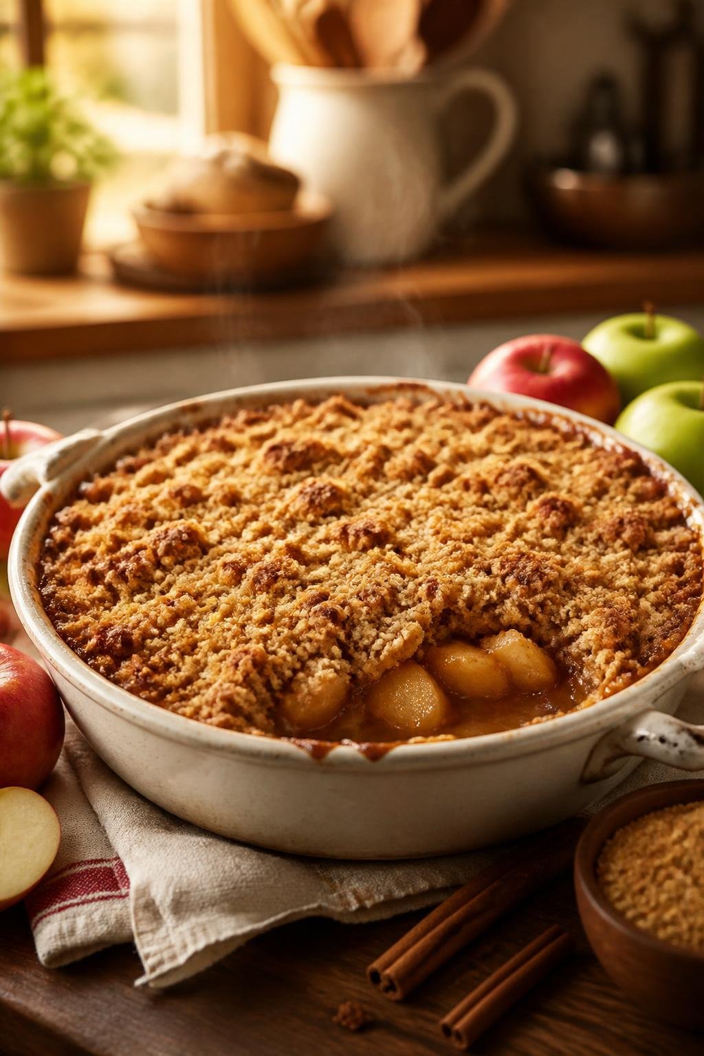 Paula Deen Apple Crisp 