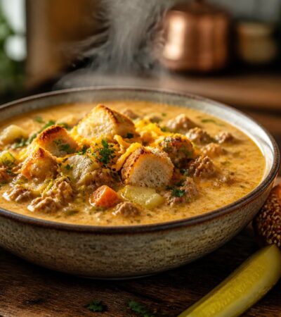 Pioneer Woman Cheeseburger Soup Recipe