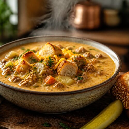 Pioneer Woman Cheeseburger Soup Recipe