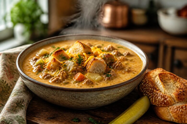 Pioneer Woman Cheeseburger Soup Recipe