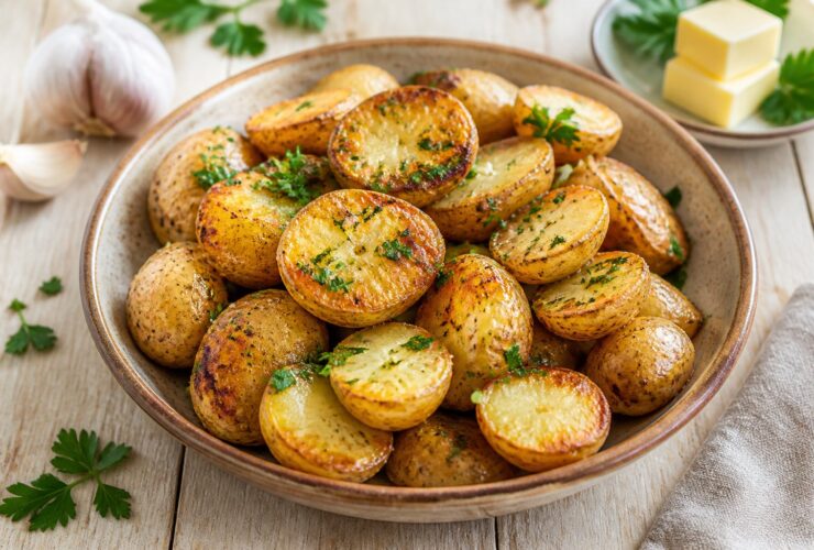 Garlic Butter Potatoes Recipe