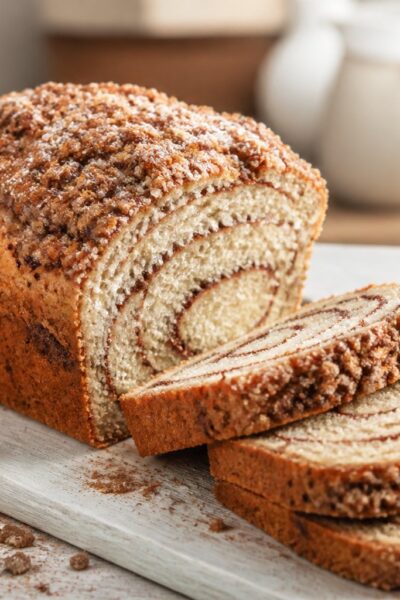 Cinnamon Streusel Bread Recipe
