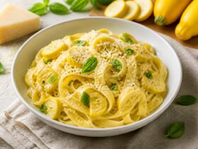 Creamy Yellow Squash Pasta Recipe
